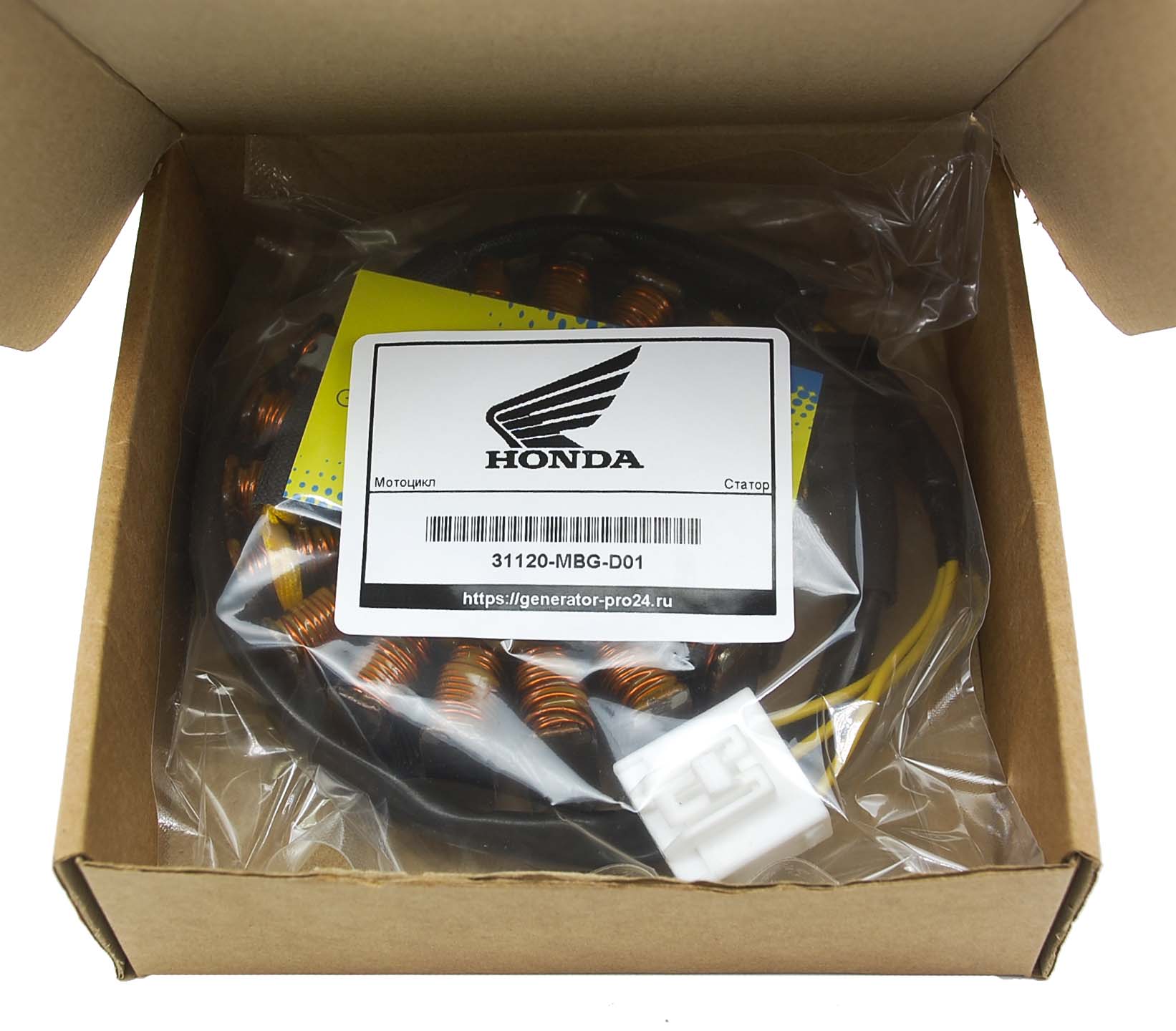 Статор, магнето мотоцикла 31120-MBG-D01 Honda VFR800 Статор, магнето мотоцикла 31120-MBG-D01 Honda VFR800