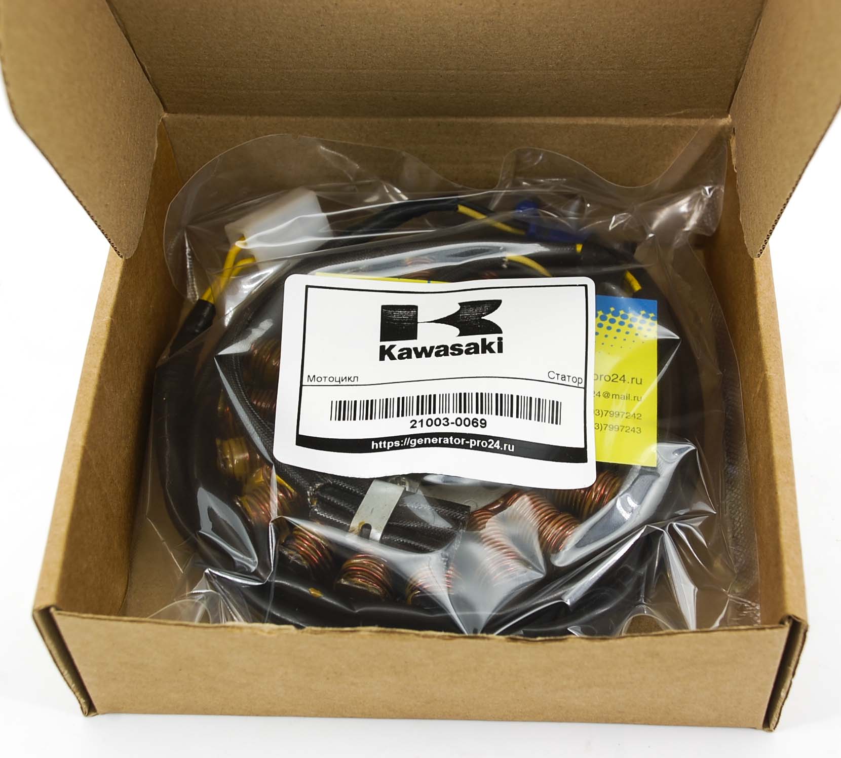 Статор мотоцикла 21003-0069, Kawasaki EX250 Ninja 250R