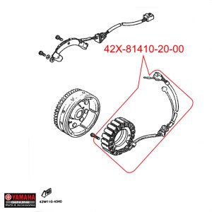 YAMAHA OEM# 42X-81410-20-00