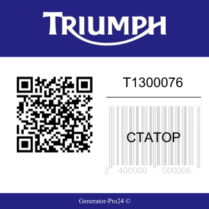 Статор T1300076 Triumph America Carb  | Generator-Pro24  