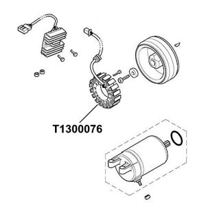 Triumph OEM#T1300076  | Generator-Pro24  