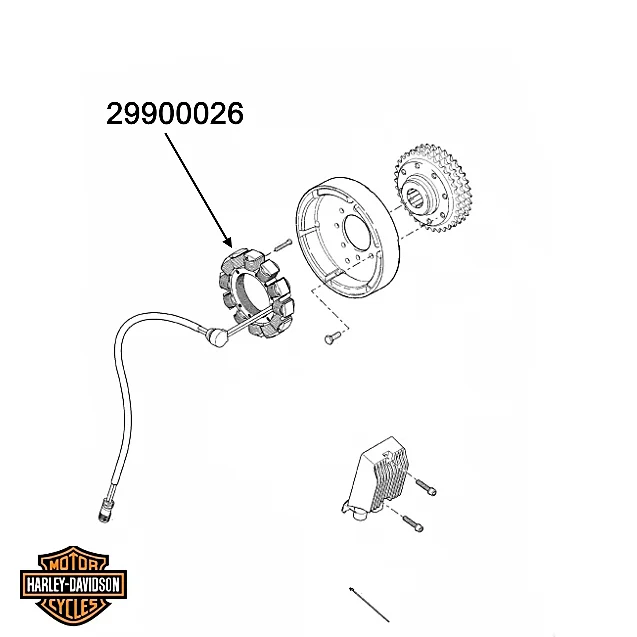 Статор 29900068 Harley-Davidson