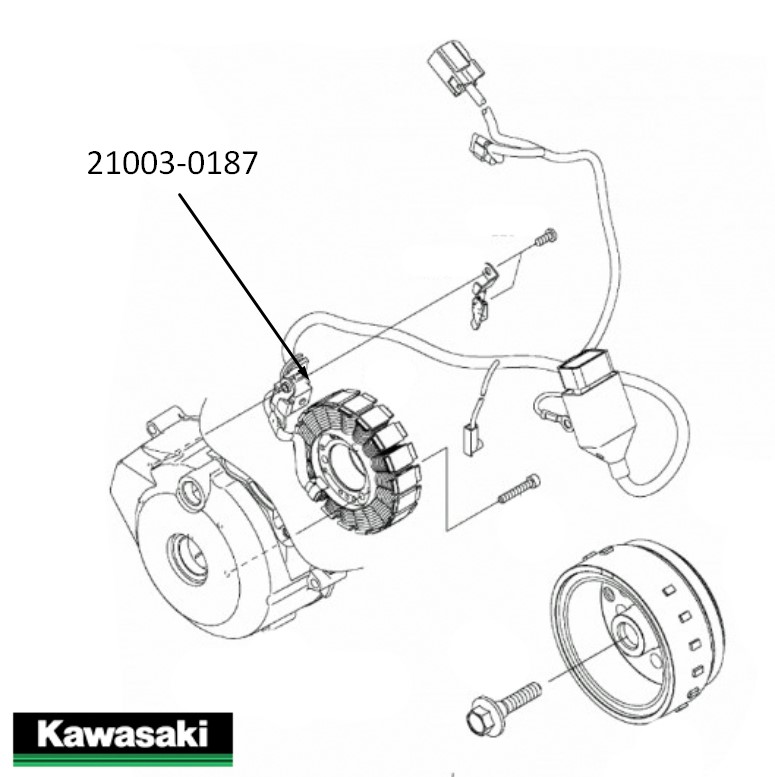 Kawasaki KLX300R 21003-0187