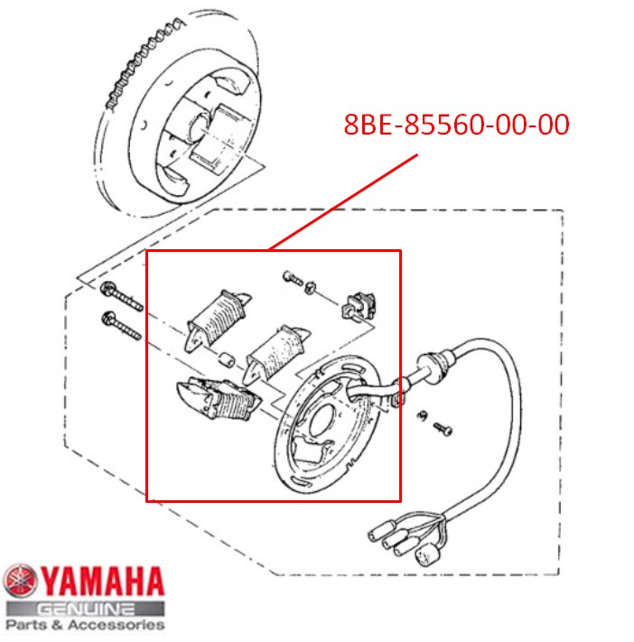 8BE-85560-00-00 Yamaha ET410