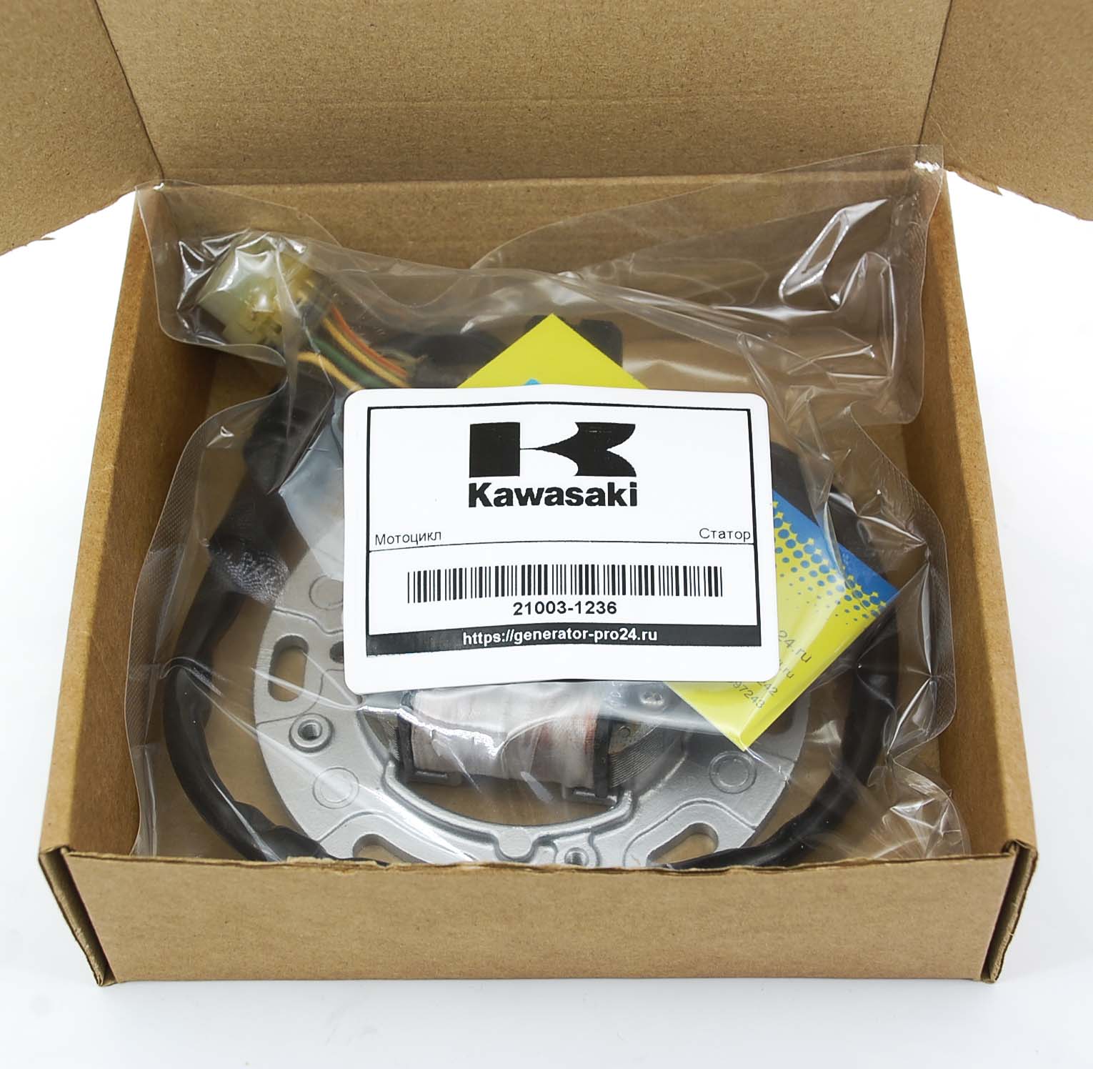 Статор генератора мотоцикла 21003-1236 Kawasaki KX125 KX250