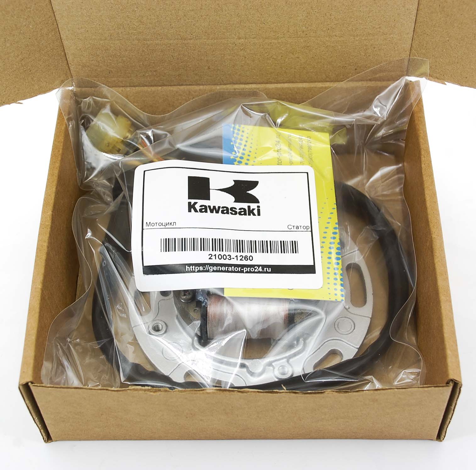 Статор генератора мотоцикла 21003-1260 Kawasaki KX125 KX250
