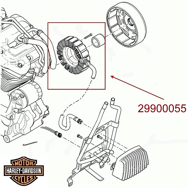 OEM 29900055 Harley-Davidson