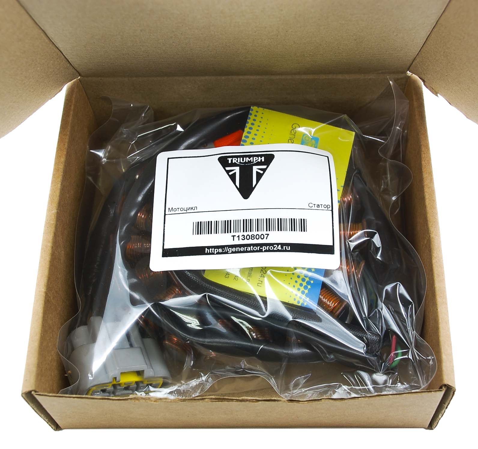 Статор мотоцикла T1308007 Triumph Speed Twin 1200