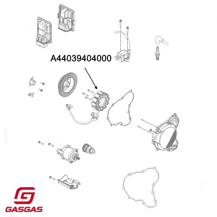 Генератор GasGas A44039404000