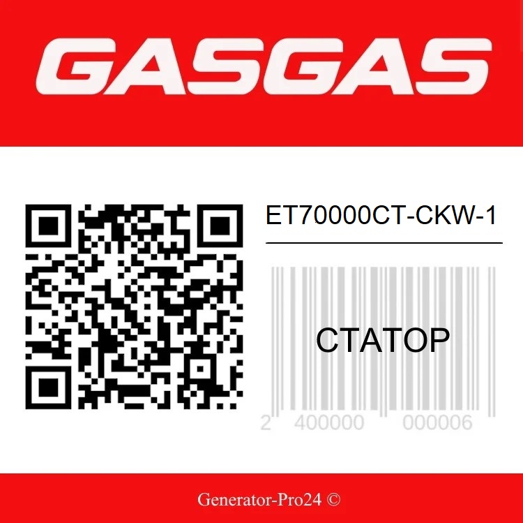Статор ET70000CT-CKW-1 GasGas TXT GP 280