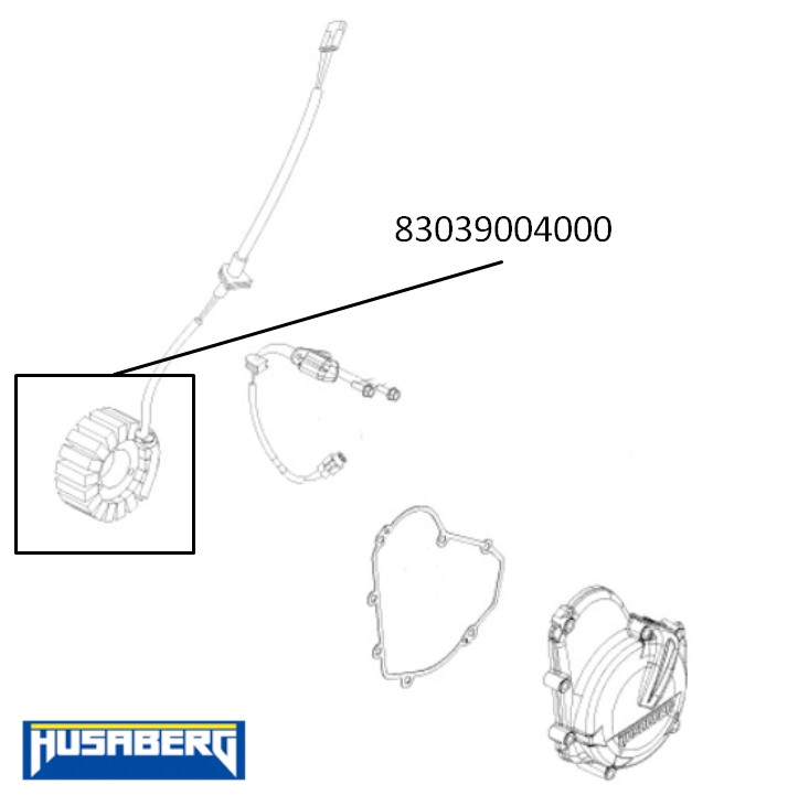 Статор мотоцикла 83039004000 Husaberg FE 390