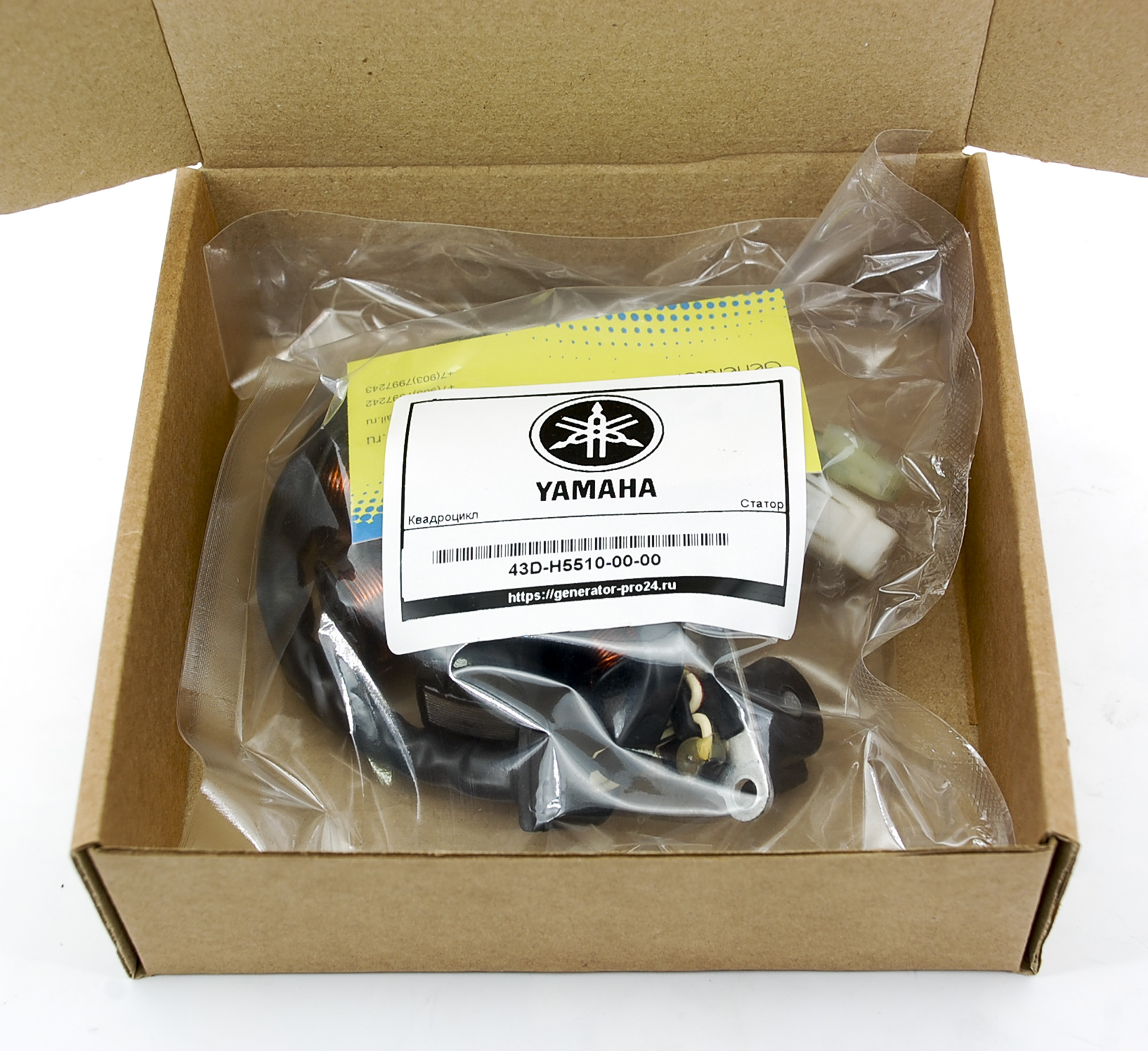 Генератор квадроцикла 43D-H5510-00-00 Yamaha Raptor 90 Генератор квадроцикла 43D-H5510-00-00 Yamaha Raptor 90