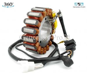 Статор, магнето генератора мотоцикла Honda CX 500T, CX 650T, OEM#31120-MC7-005