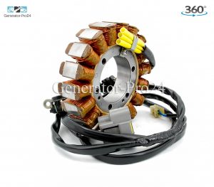 Статор, магнето генератора мотоцикла Yamaha VMAX1700, OEM#2S3-81410-00-00
