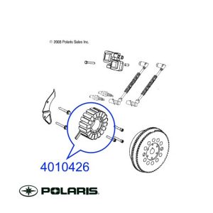 Статор 4010426 снегохода Polaris Frontier