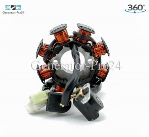Статор генератора квадроцикла 43D-H5510-00-00 Yamaha Raptor 90