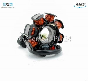 Статор генератора квадроцикла 43D-H5510-00-00 Yamaha Raptor 90