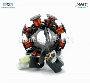 Статор генератора квадроцикла 43D-H5510-00-00 Yamaha Raptor 90