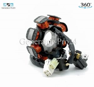 Статор генератора квадроцикла 43D-H5510-00-00 Yamaha Raptor 90