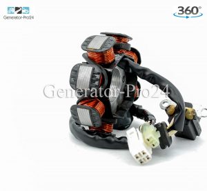 Статор генератора квадроцикла 43D-H5510-00-00 Yamaha Raptor 90