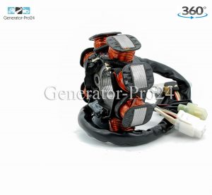 Статор генератора квадроцикла 43D-H5510-00-00 Yamaha Raptor 90