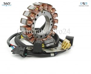 Статор генератор, магнето, мотоцикл YAMAHA XV1000, 1100 VIRAGO OEM# 1RM-81410-20-00
