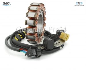Статор генератор, магнето, мотоцикл YAMAHA XV1000, 1100 VIRAGO OEM# 1RM-81410-20-00