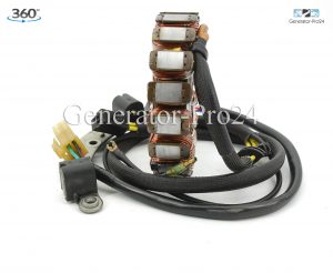 Статор генератор, магнето, мотоцикл YAMAHA XV1000, 1100 VIRAGO OEM# 1RM-81410-20-00