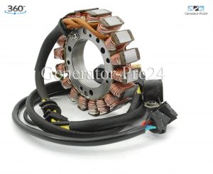 Статор генератор, магнето, мотоцикл YAMAHA XV700, 750, 1000 VIRAGO OEM# 42X-81410-20-00