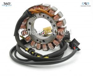Статор генератор, магнето, мотоцикл YAMAHA XV700, 750, 1000 VIRAGO OEM# 42X-81410-20-00