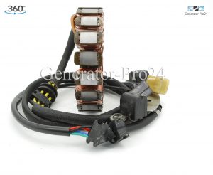 Статор генератор, магнето, мотоцикл YAMAHA XV700, 750 VIRAGO OEM# 1RM-81410-20-00