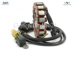 Статор генератор, магнето, мотоцикл YAMAHA XV700, 750 VIRAGO OEM# 1RM-81410-20-00