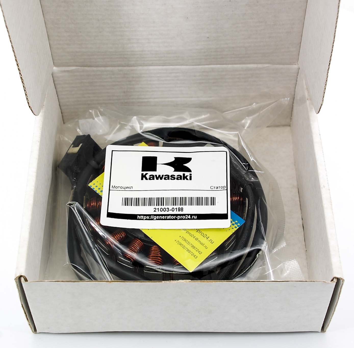 Статор Kawasaki Z1000 ZR1000 OEM# 21003-0198